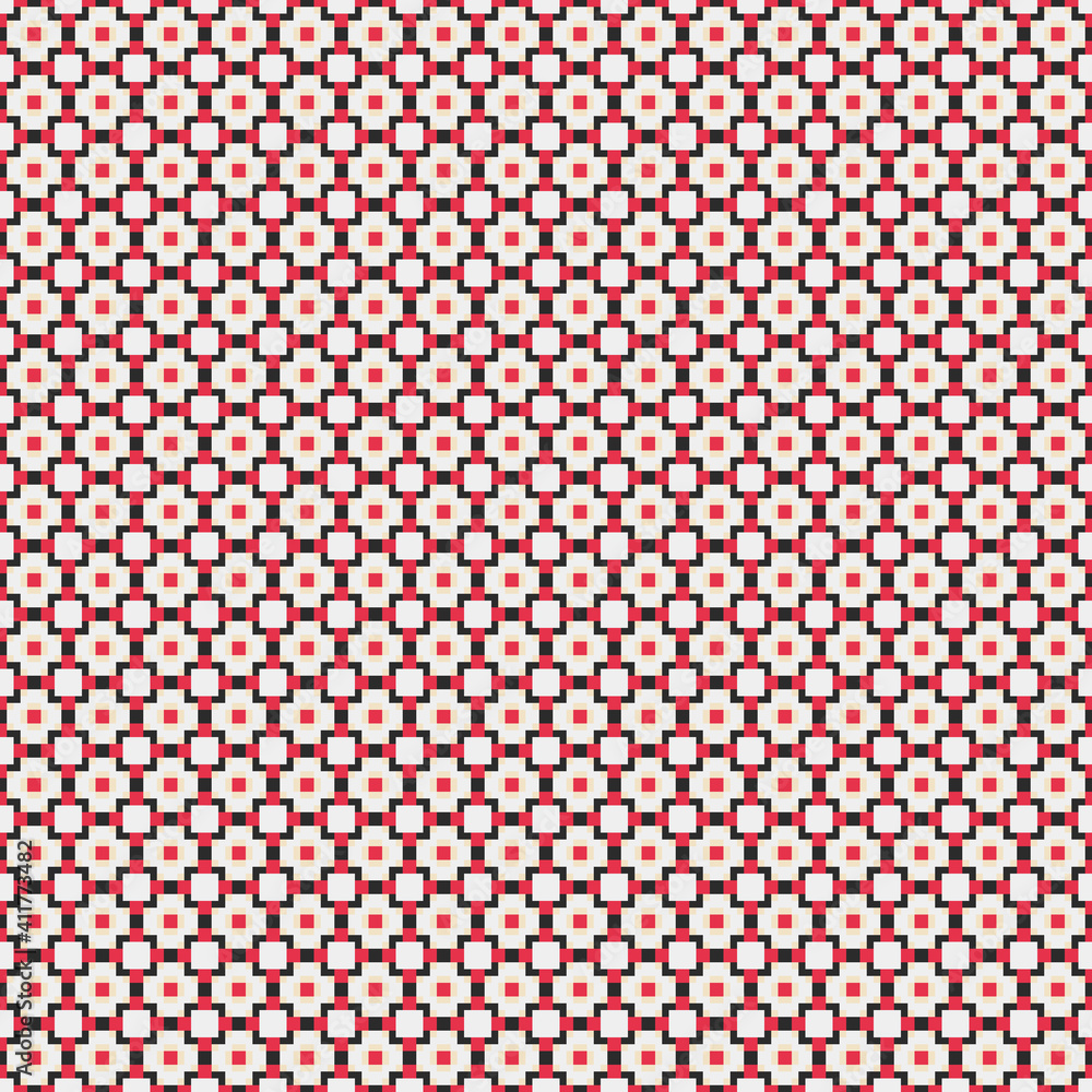 Abstract Cross Pattern generative computational art illustration Abstract Cross Pattern generative computational art illustration