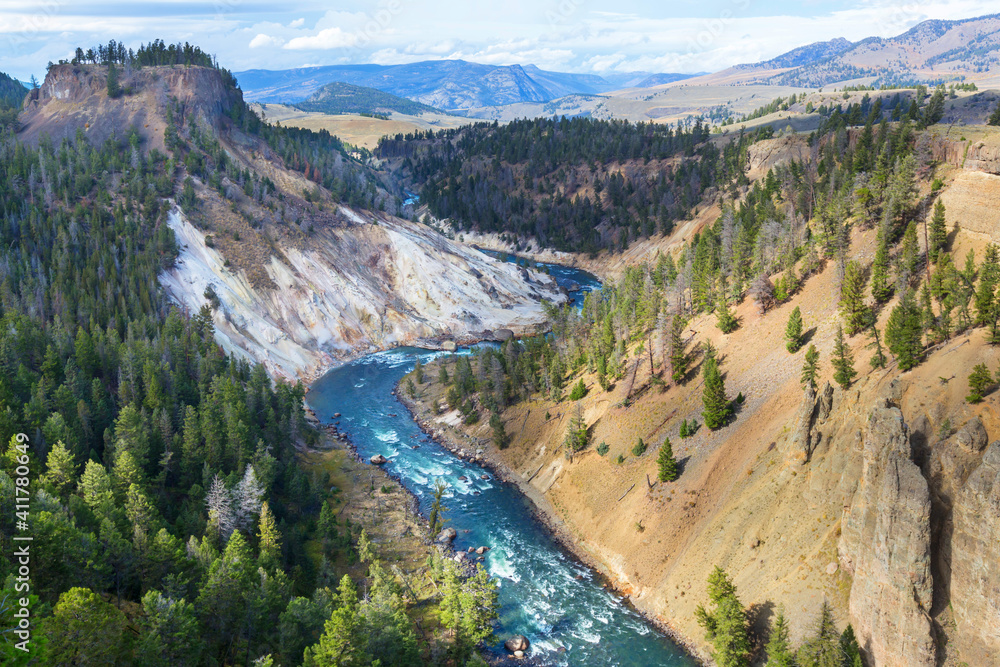 Yellowstone river