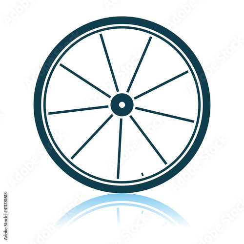 Bike Wheel Icon