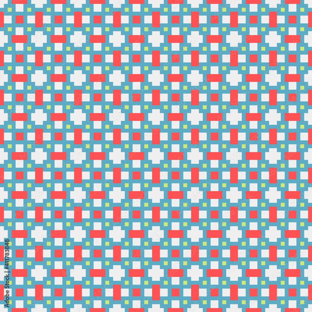 Abstract Cross Pattern generative computational art illustration Abstract Cross Pattern generative computational art illustration