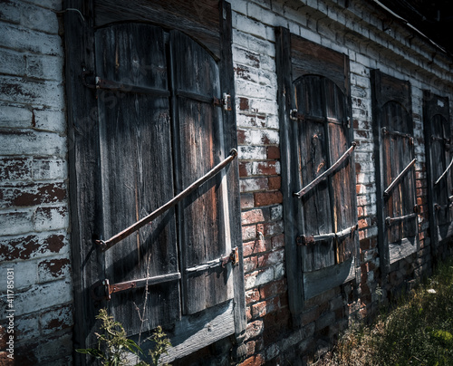old abandoned house