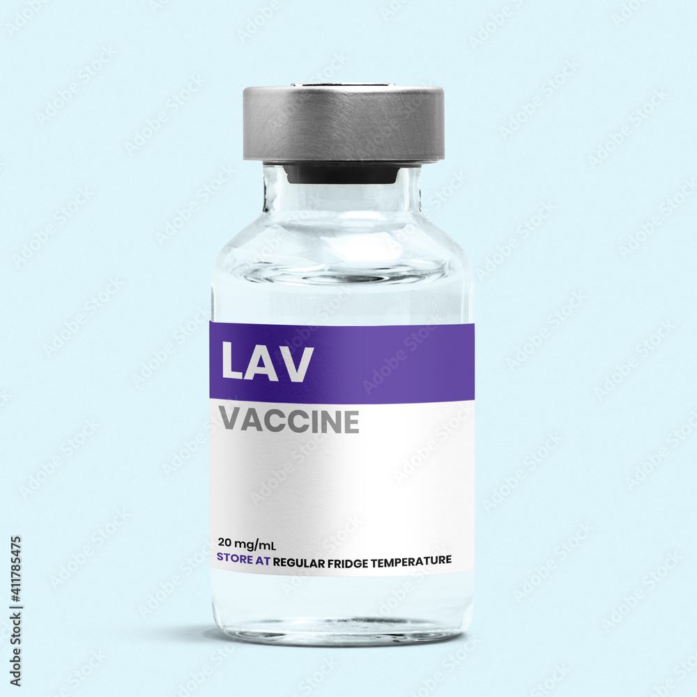 LAV vaccine injection glass bottle LAV vaccine injection glass bottle
