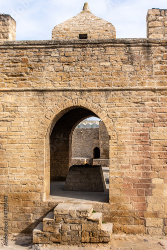 Atashgah Zoroastrian Fire Temple, Surakhani in Baku, Azerbaijan
