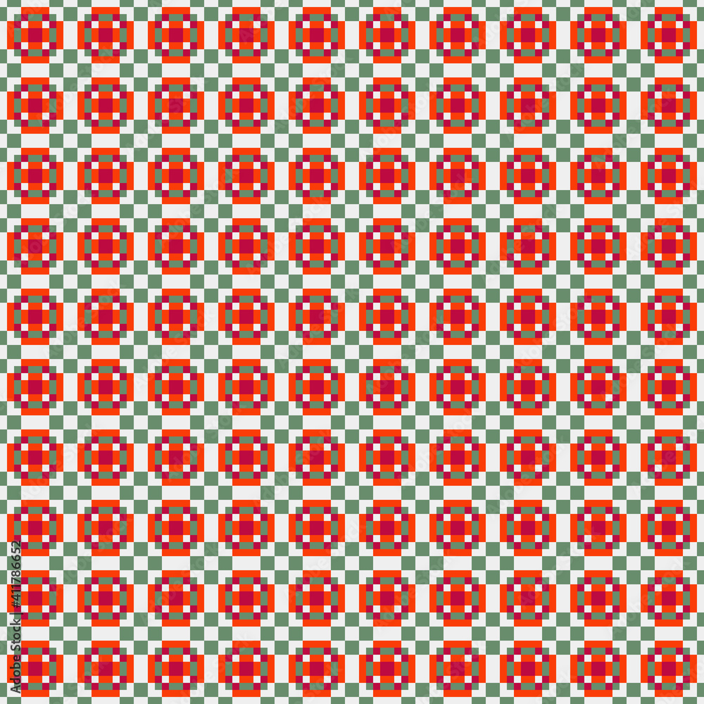 Abstract Cross Pattern generative computational art illustration Abstract Cross Pattern generative computational art illustration