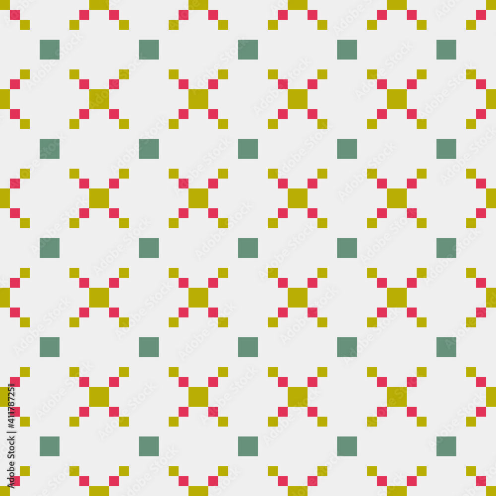 Abstract Cross Pattern generative computational art illustration Abstract Cross Pattern generative computational art illustration