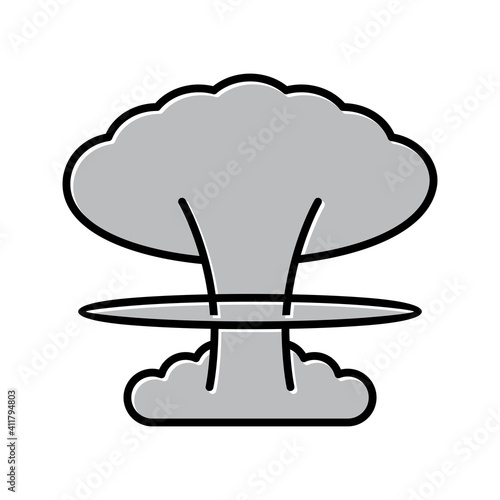 Unique Explosion Vector Line Icon