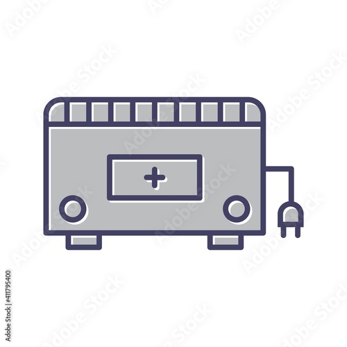 Unique Convector Line Vector Icon