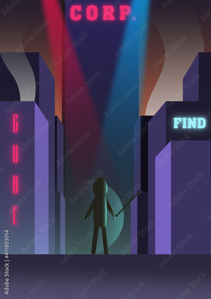 Fototapeta premium Cyberpunk