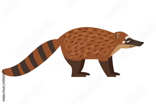Fotografia Tailed exotic animal