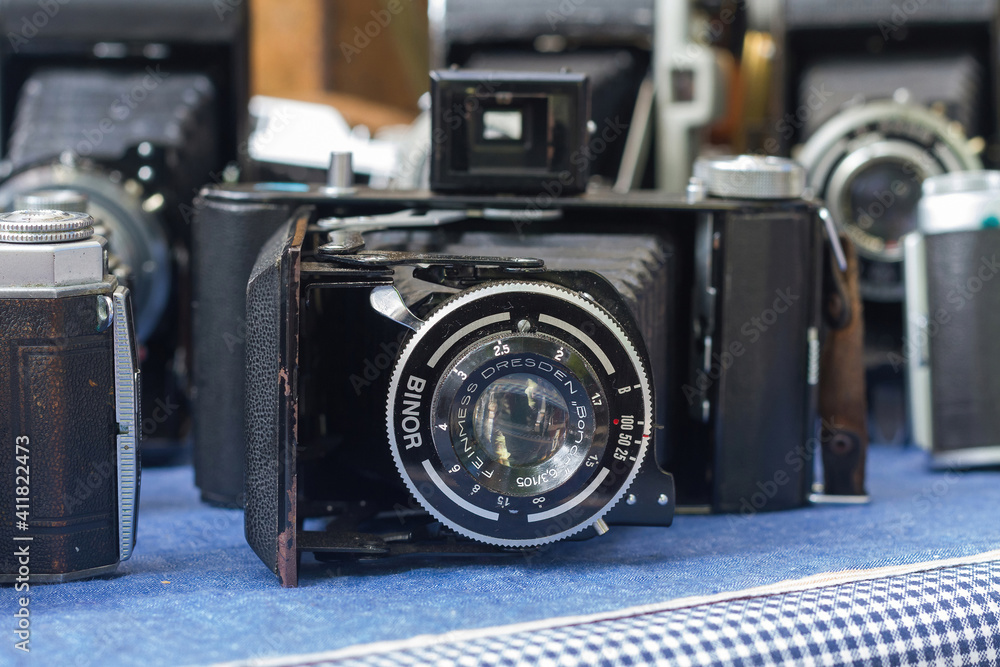 Old photo camera 