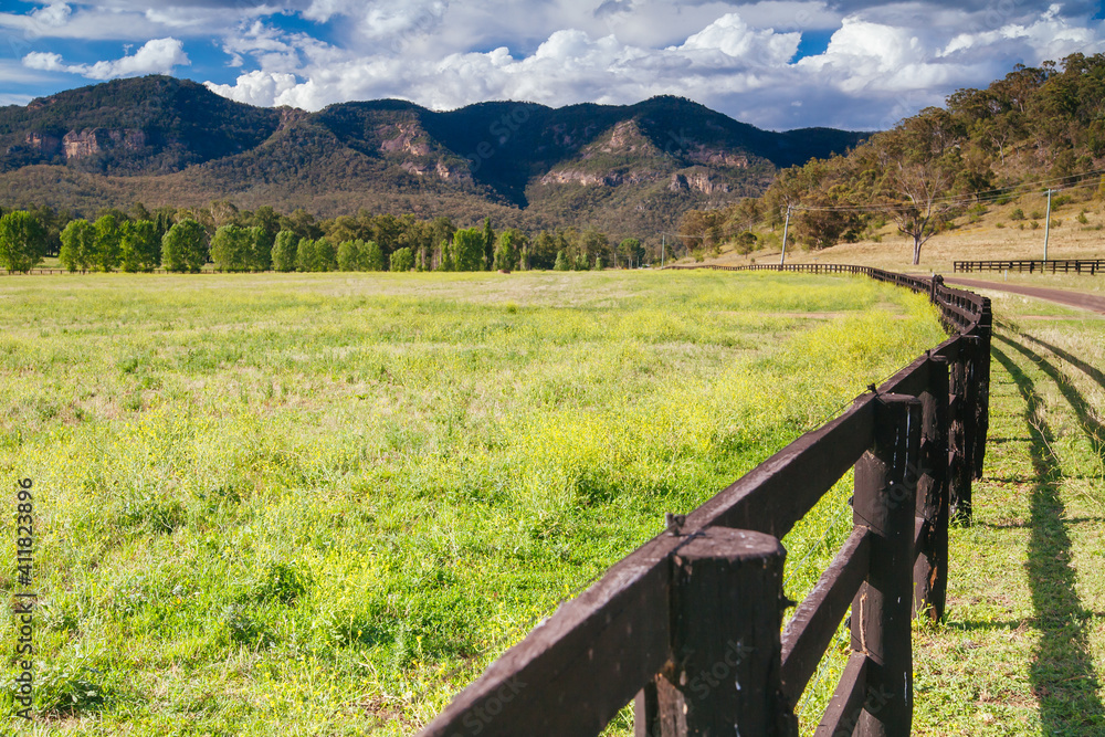 Hunter Valley Landscape in Australia