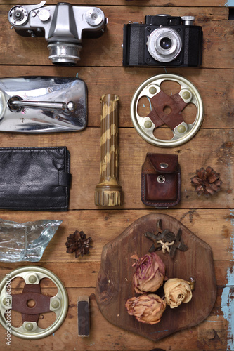 Wallpaper Mural set of objects Torontodigital.ca