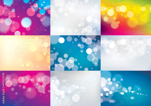 Blurred lights backgrounds ...