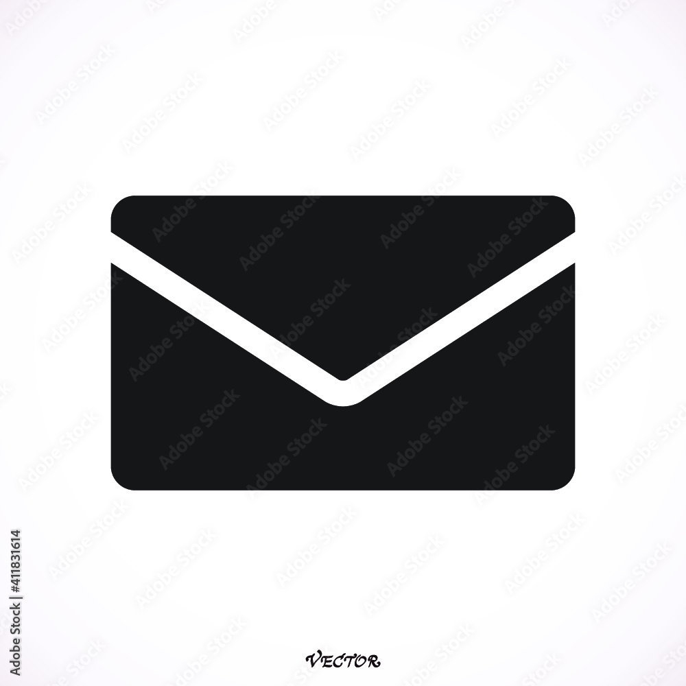 Mail icon vector, Envelope sign, Email symbol Mail icon vector, Envelope sign, Email symbol