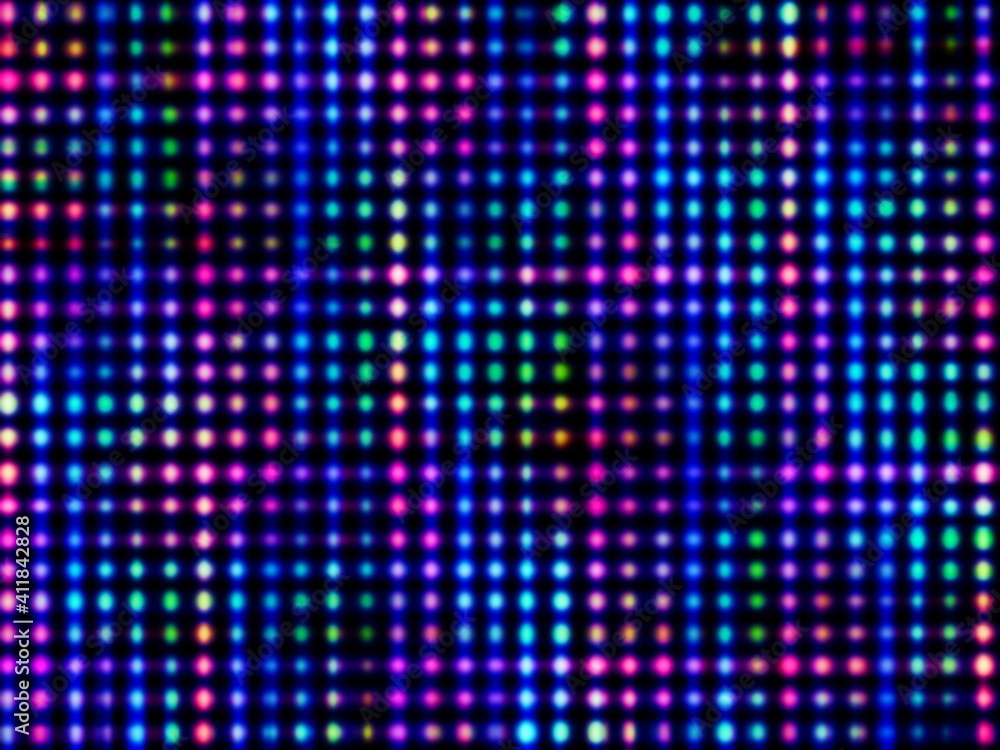 Multicolored dots line pattern for graphic design background.