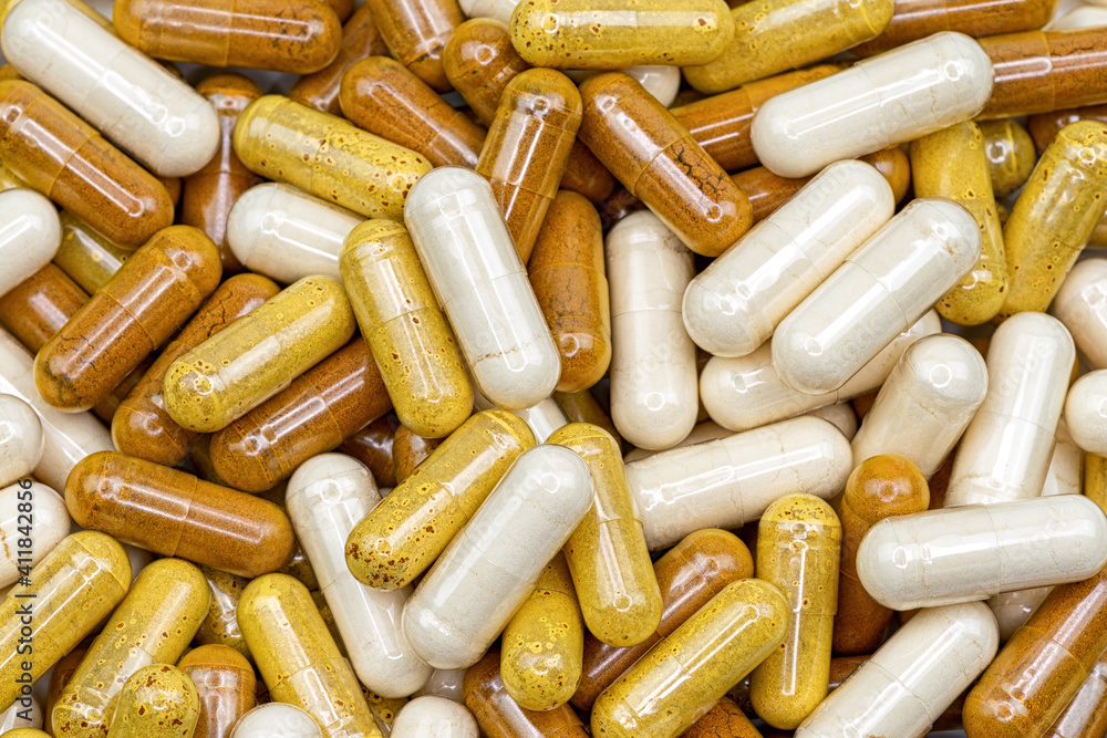 Dietary supplements in pills Dietary supplements in pills
