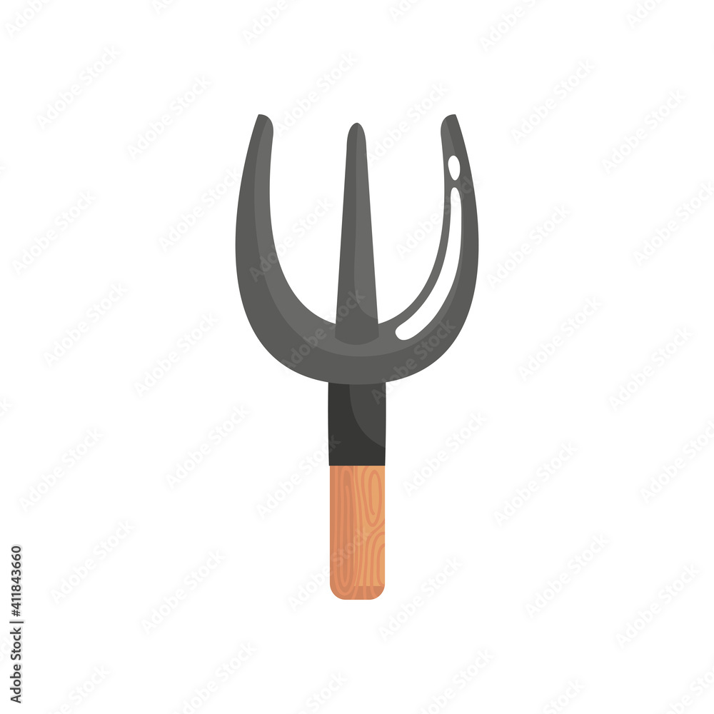 rake gardening tool isolated icon vector illustration design rake gardening tool isolated icon vector illustration design