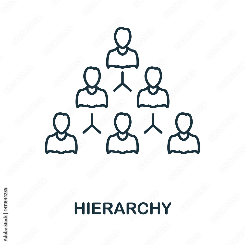 Hierarchy icon. Simple element from business intelligence collection. Creative Hierarchy icon for web design, templates, infographics and more Hierarchy icon. Simple element from business intelligence collection. Creative Hierarchy icon for web design, templates, infographics and more