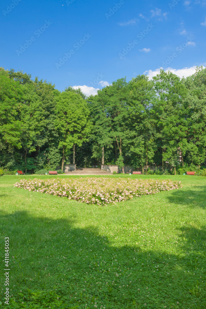 Poland, Upper Silesia, Zabrze, Park Poleglych Bohaterow Poland, Upper Silesia, Zabrze, Park Poleglych Bohaterow