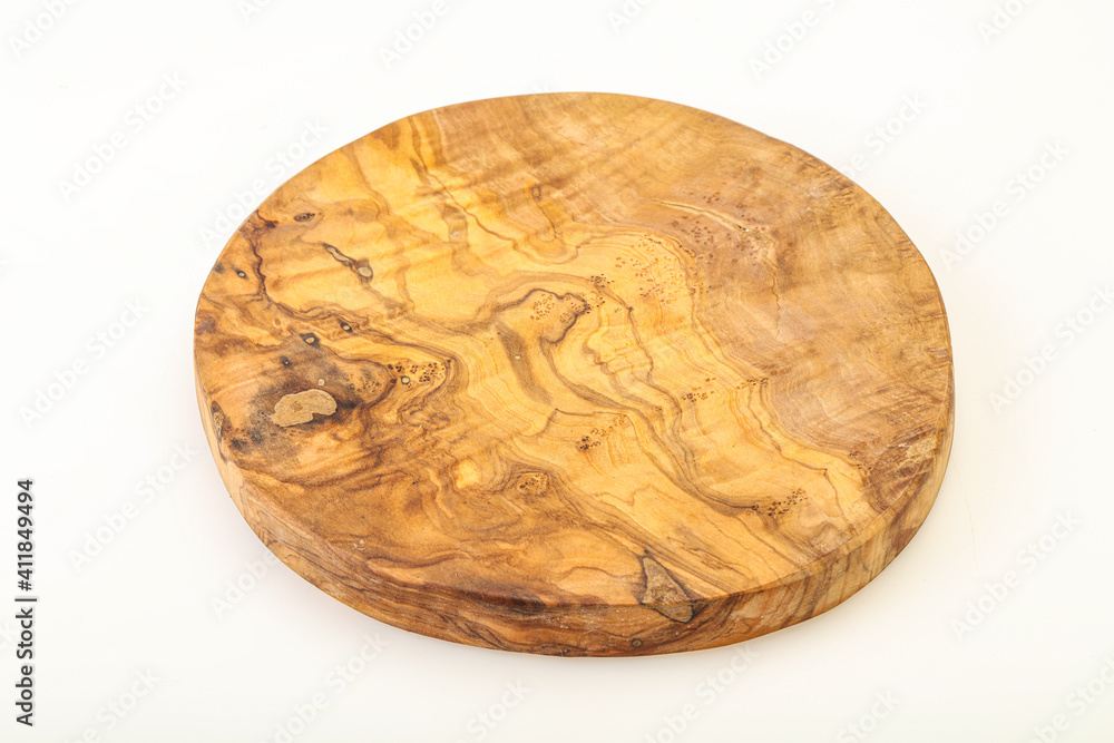 Olive tree wooden board for kitchen