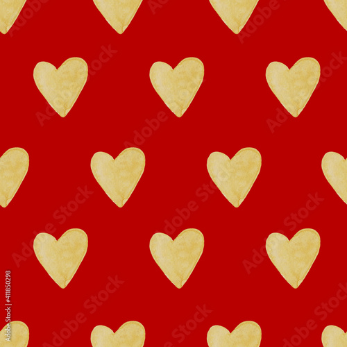 Organic shapes naive pattern