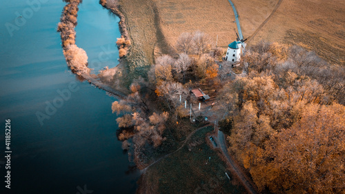 Windmill Dresden Gohlis in Saxony photo