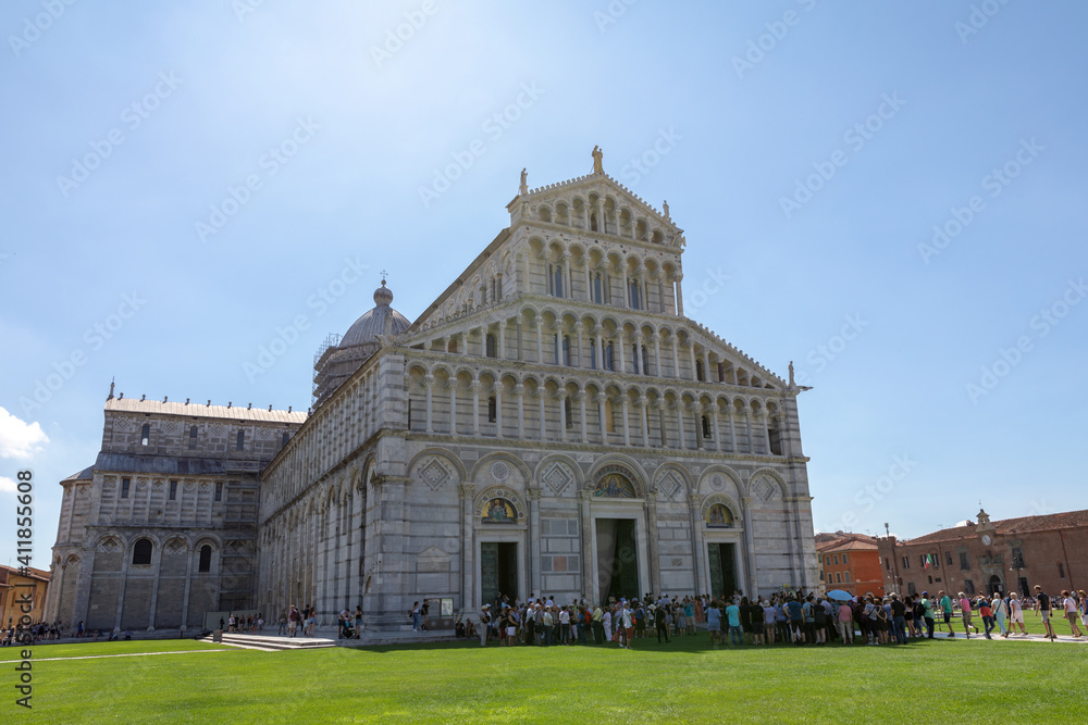 Panoramic view of Pisa Cathedral
