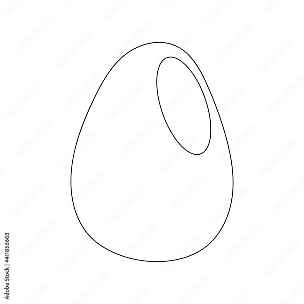 Isolated animal egg.