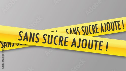 Logo sans sucre ajouté.