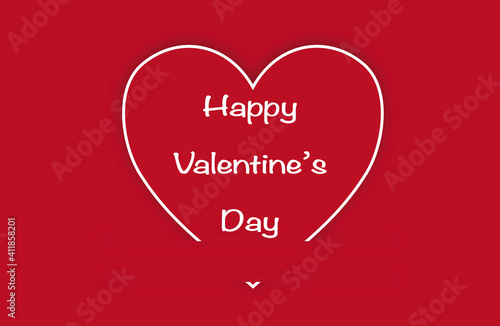 Card to congratulate in love with heart