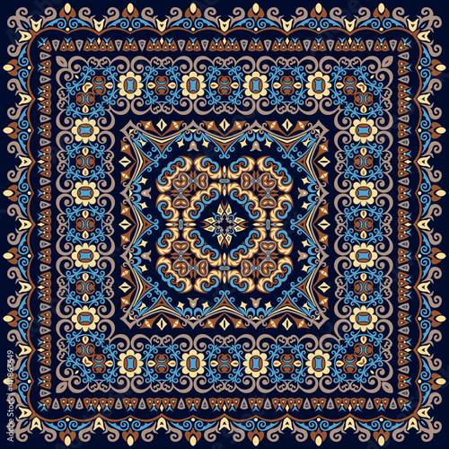 Vector abstract decorative ethnic illustration