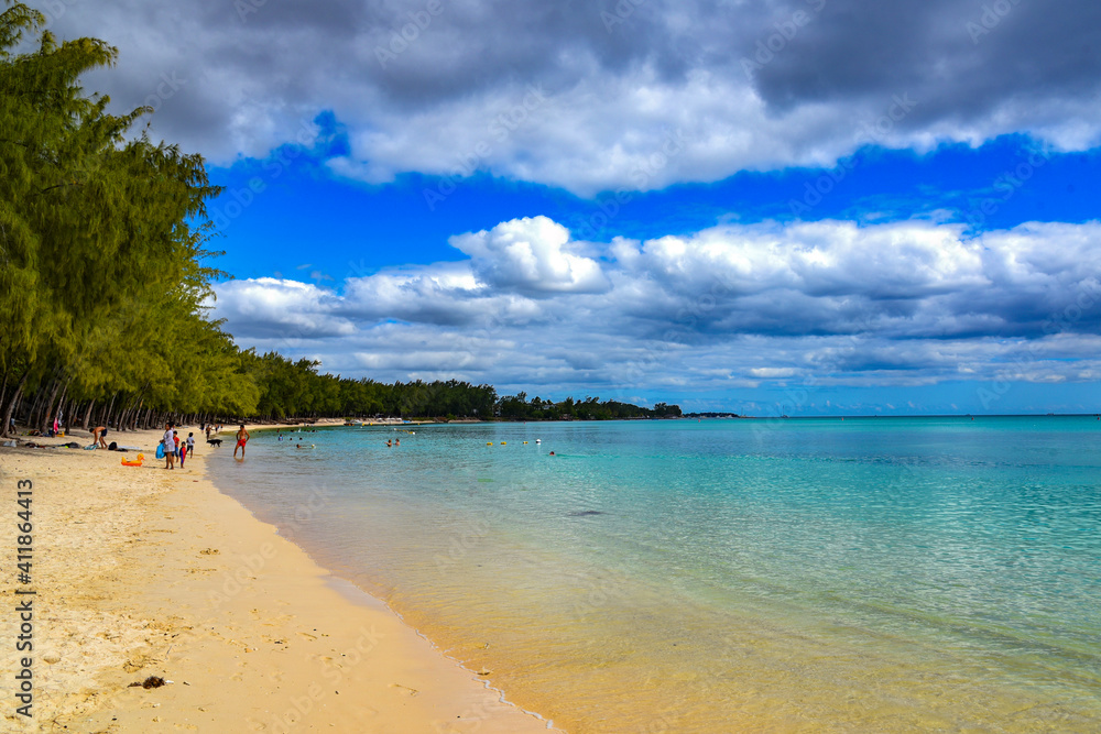 Obraz premium heavenly landscape on mauritius island