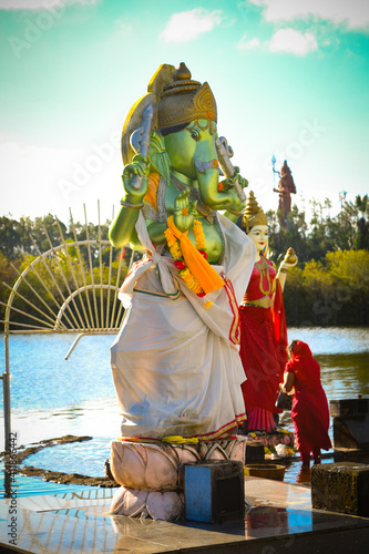 фотографія hindu divinity on mauritius