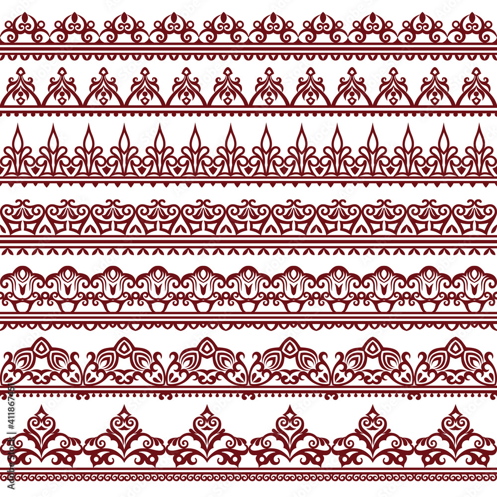 Vector abstract decorative ethnic stripes Vector abstract decorative ethnic stripes
