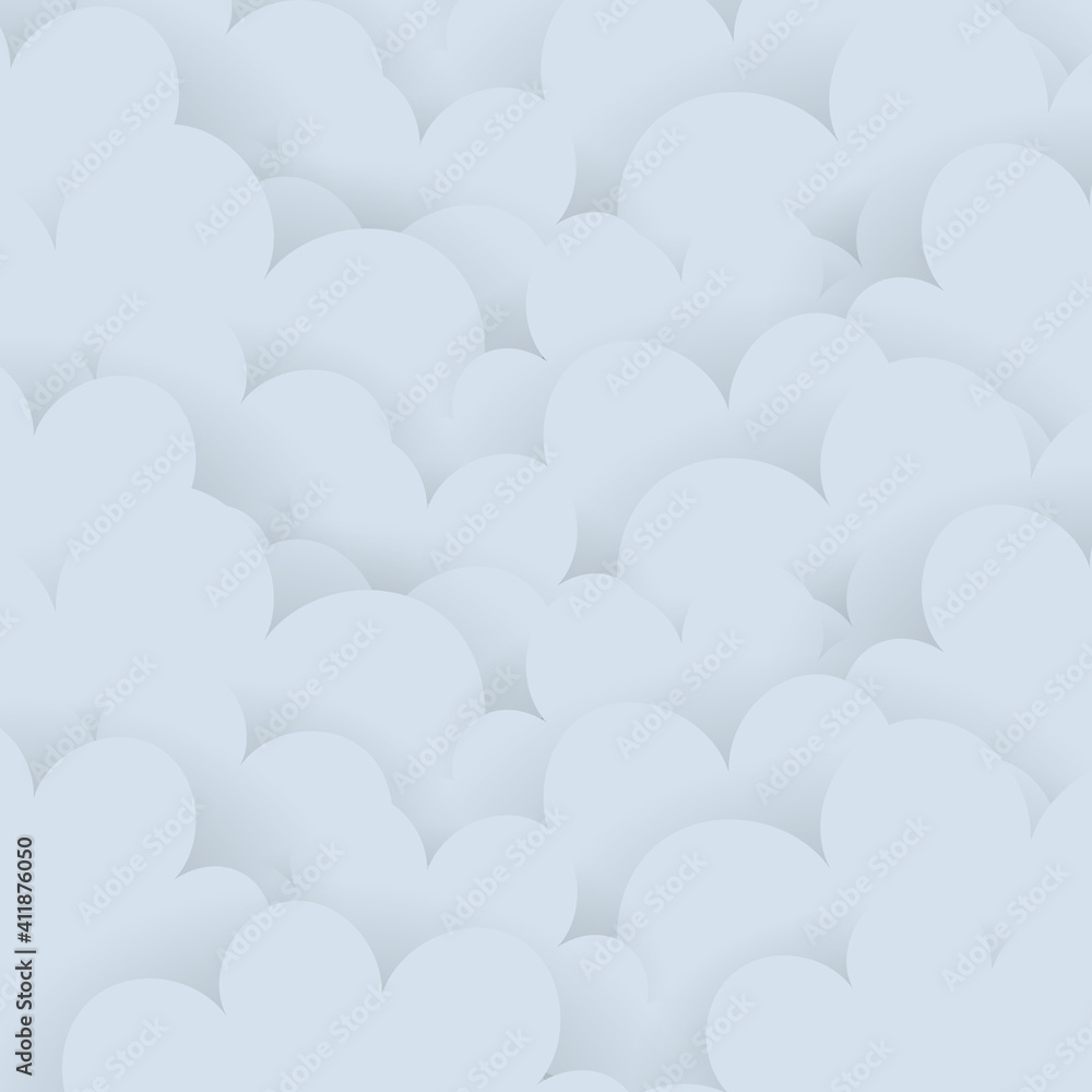 Cloud paper square pattern background with copy space, isolated on white background. Vector Illustration EPS 10 Cloud paper square pattern background with copy space, isolated on white background. Vector Illustration EPS 10