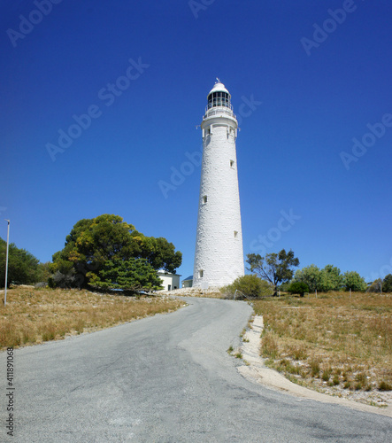 Perth  Australia  Oct 2010  Wadjemup Lighthouse on Rottnest Island