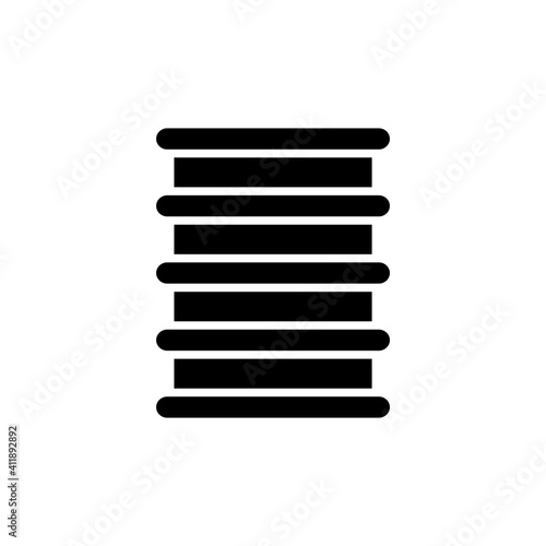 Oil Barrel Icon Design Vector Template Illustration