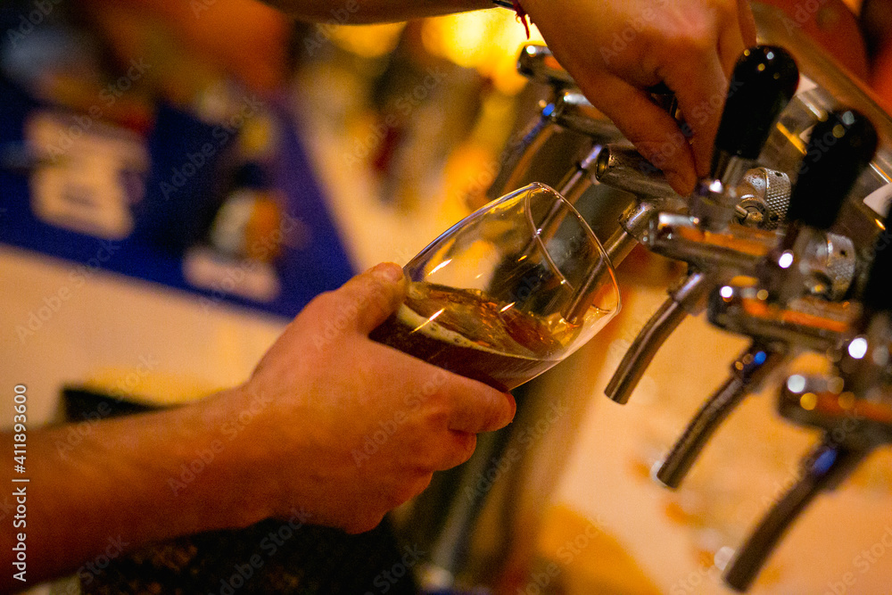 Naklejka premium bar