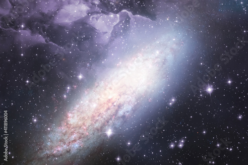 Fototapeta Naklejka Na Ścianę i Meble -  abstract science outer space galaxy background, stars of the universe. elements of this image furnished by nasa