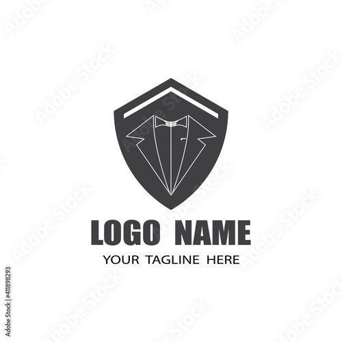 Tuxedo Logo Template vector symbol nature Free Download Tuxedo Logo Template vector symbol nature - GFXLoad