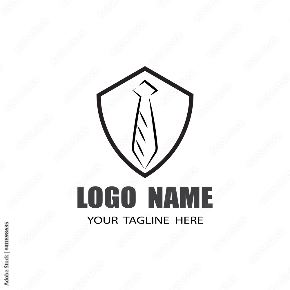Tuxedo Logo Template vector symbol nature Tuxedo Logo Template vector symbol nature