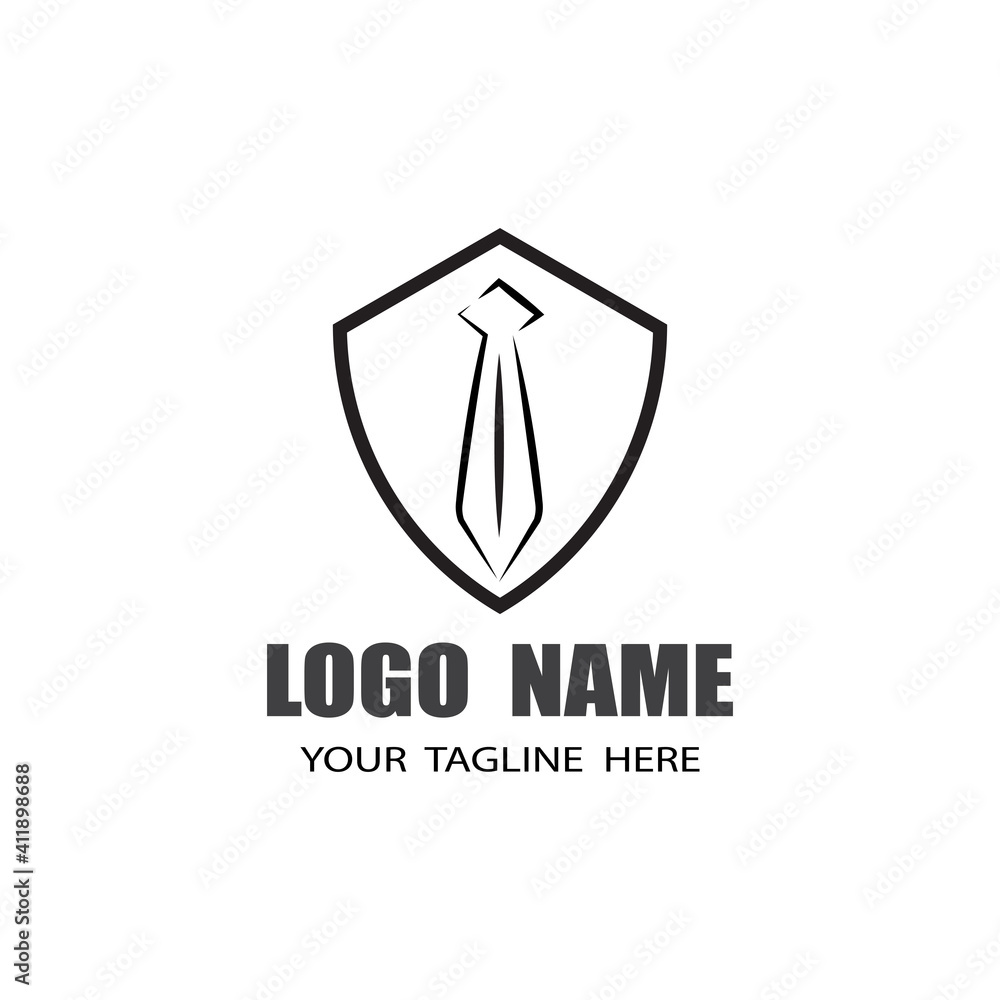 Tuxedo Logo Template vector symbol nature Tuxedo Logo Template vector symbol nature