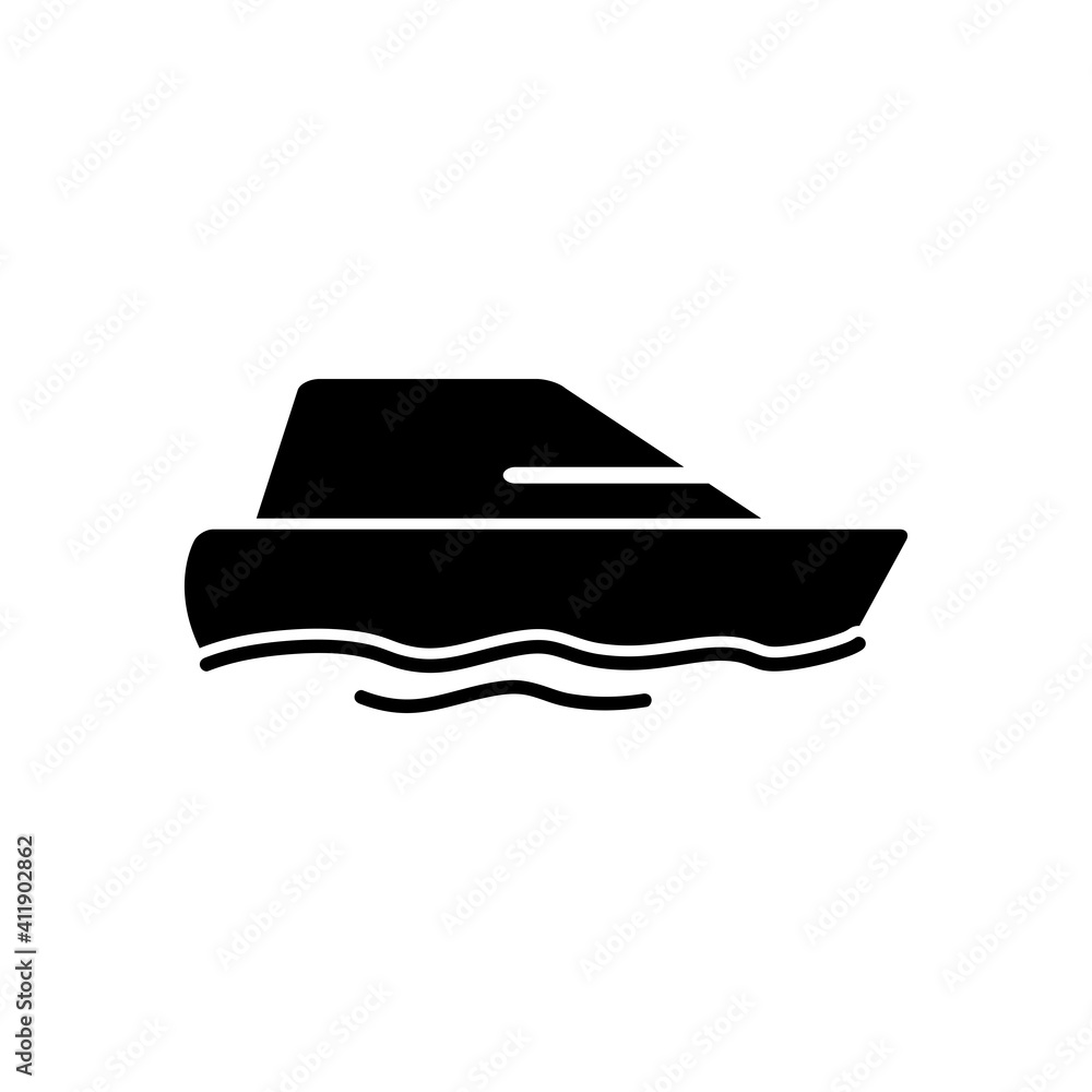 Ship Icon Design Vector Template Illustration Ship Icon Design Vector Template Illustration