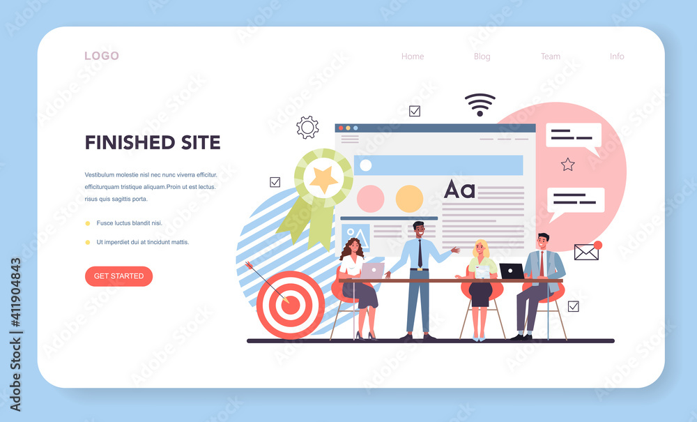 Website development web banner or landing page. Support Website development web banner or landing page. Support