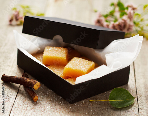 pâte de fruit