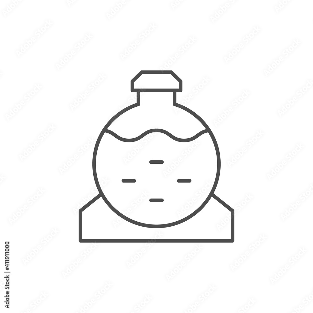 Septic tank line outline icon Septic tank line outline icon