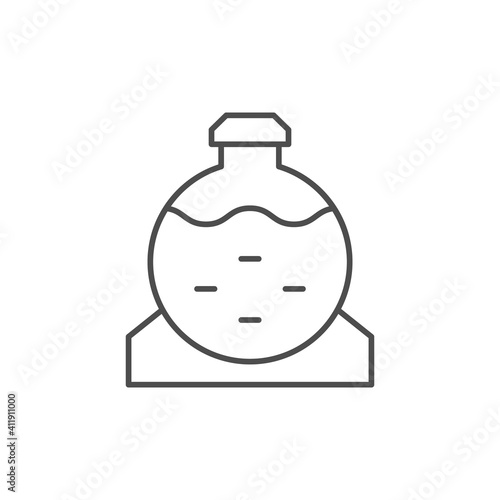 Septic tank line outline icon