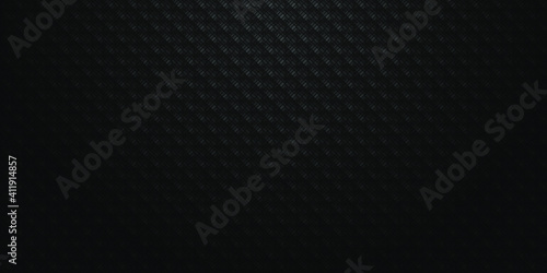 Dark black Geometric grid mosaic background Modern dark abstract vector texture