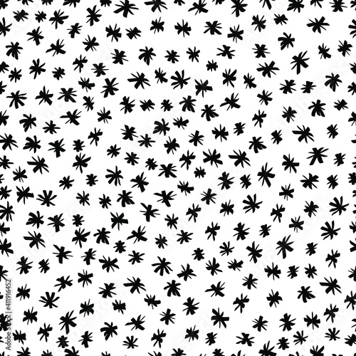 Abstract scribble doodle st...