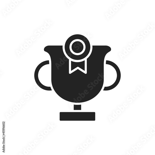 Organization of sport events glyph black icon. Event management. Sign for web page, mobile app, button, logo. Vector isolated element. Editable stroke